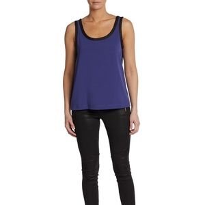 Marc Jacobs Elena Crepe Tank Top